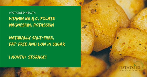 #Potatoes4Health – mashing up some fresh goodness for Australians